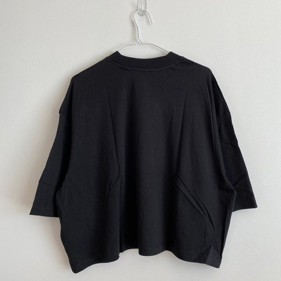 Reebok wor myt rbk graphic t-shirt, Cropped, Short Sleeve, Black, Size XL - Picture 5 of 10